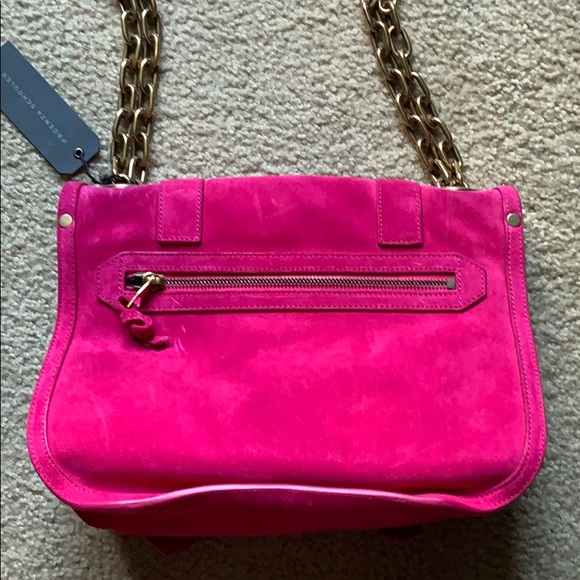 BNWT Proenza Schouler PS1 mini messenger chain suede bag - Picture 2 of 15